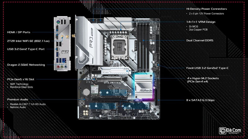Mainboard-asrock-z790-pro-rs-wifi-d5-4