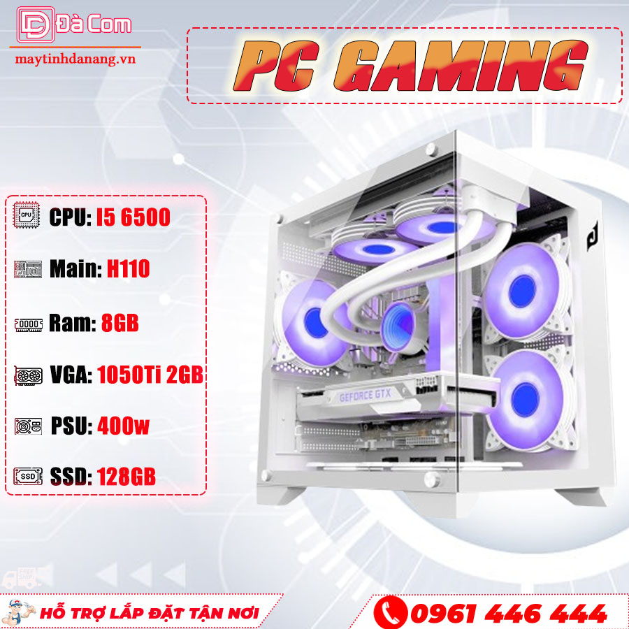 Pc-dacom-gaming-i5-6500-1050ti-2g-ram-8gb-ddr4-ssd-128gb-9
