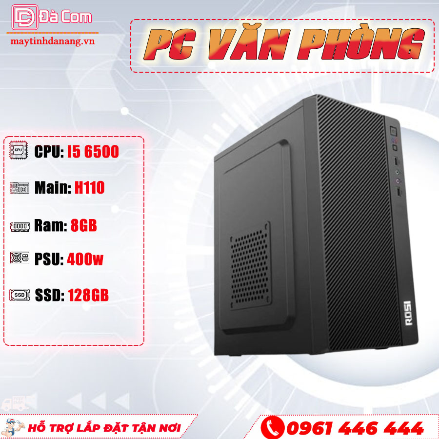 Pc-dacom-van-phong-i5-6500-mainboard-h110-ram-8gb-ssd-128gb-3