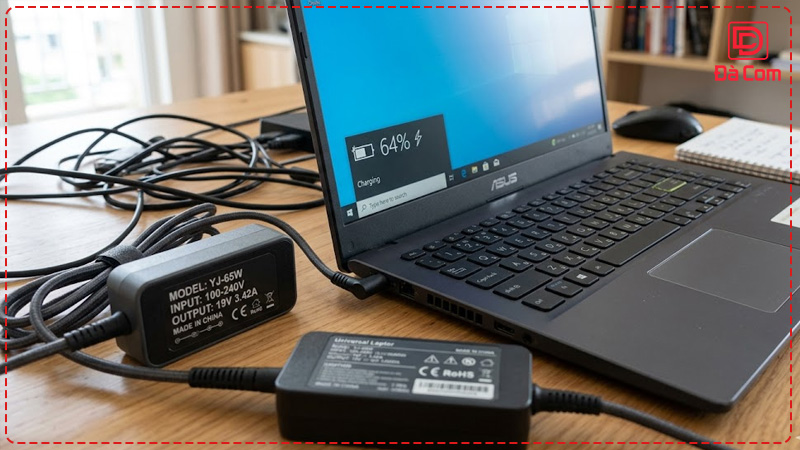 dung-sac-laptop-khac-hang-co-sao-khong