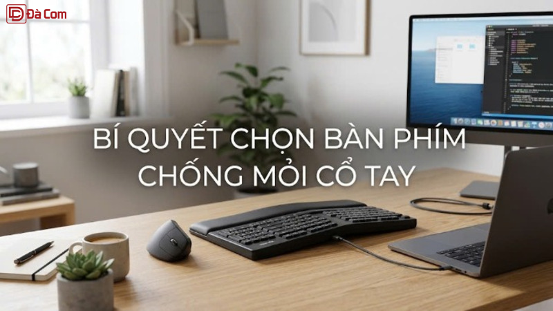 Bí Quyết Chọn Bàn Phím Chống Mỏi Cổ Tay-1