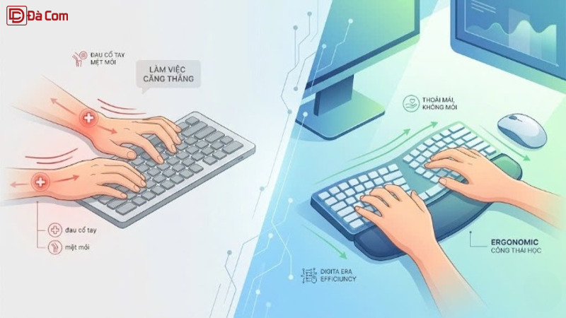 Chọn Bàn Phím Êm Tay, Gõ Không Mỏi-2