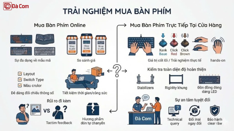 Mua Bàn Phím Online Hay Tại Cửa Hàng-2