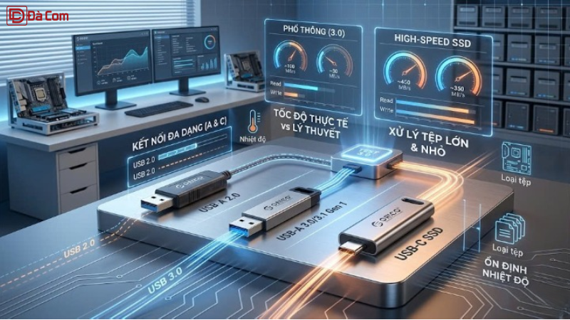 Usb Orico Tốc độ Thực Tế Bao Nhiêu_-2